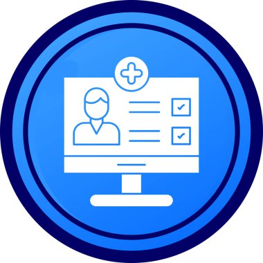 Bilgisayar simgesi vektör illüstrasyonu ekle