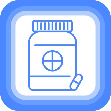 Haplar. Web simgesi basit illüstrasyon