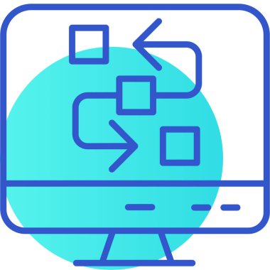 vektör bilgisayar simgesi illüstrasyonu