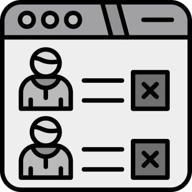 Panosu olan bir kişinin vektör illüstrasyonu