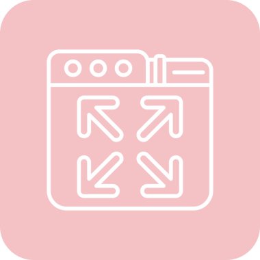 Mutfak simgesi vektör illüstrasyonu