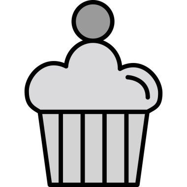 Tatlım. Web simgesi basit illüstrasyon