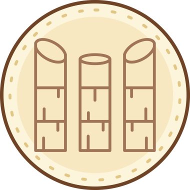 Kahve fincanı. Basit resimleme