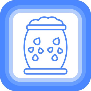 Gıda Web ikonu vektör illüstrasyonu