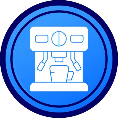 robot. Web simgesi basit illüstrasyon