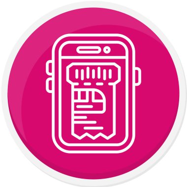 seo modern simgesinin vektör illüstrasyonu