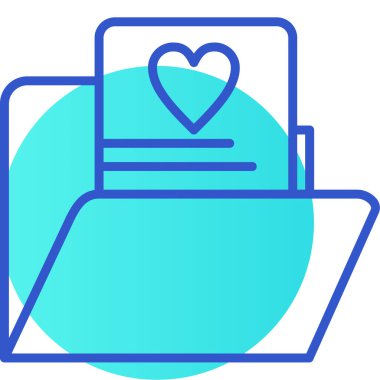 kart kalp aşk simgesi - taslak biçimi