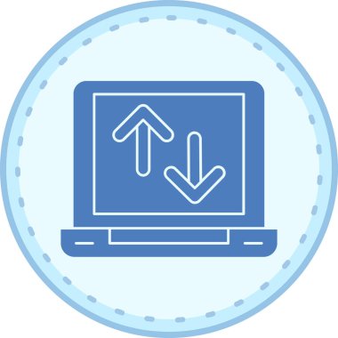 seo modern simgesinin vektör illüstrasyonu