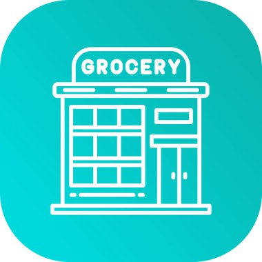 Alışveriş arabası simgesi, vektör illüstrasyonu