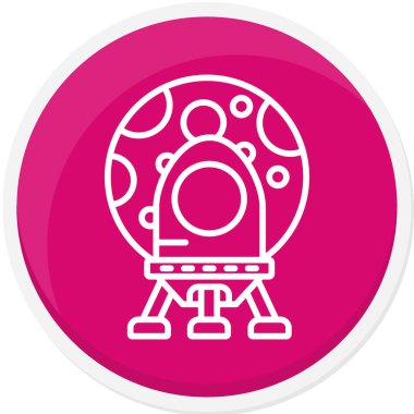 Vektör illüstrasyonu, simge ögesi biçimi