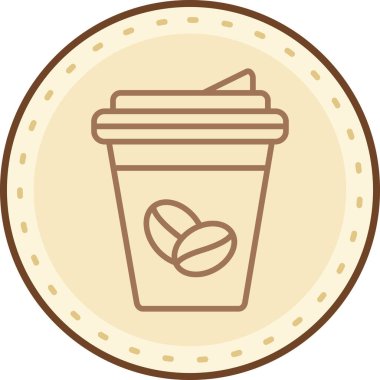 Kap ikonu vektör illüstrasyonu