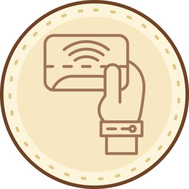 wifi simgesi, vektör illüstrasyonu basit tasarım