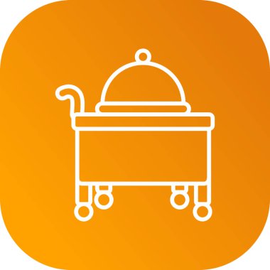 Gıda simgesinin vektör illüstrasyonu