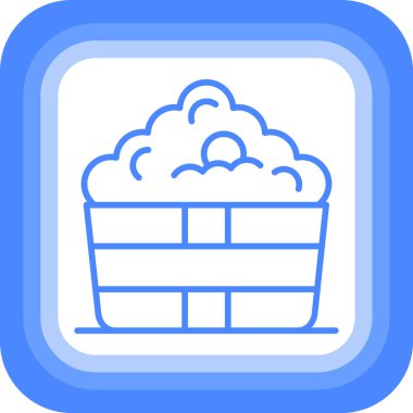 Sepet Simgesi vektör illüstrasyonu