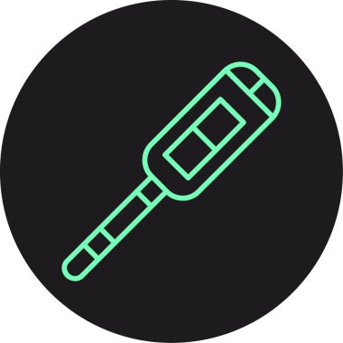 vektör termometre simgesi çizimi