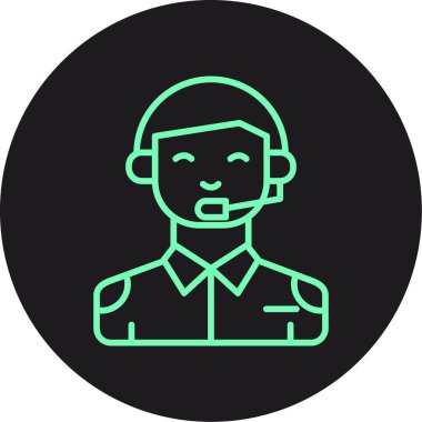 Maskeli bir adamın vektör çizimi