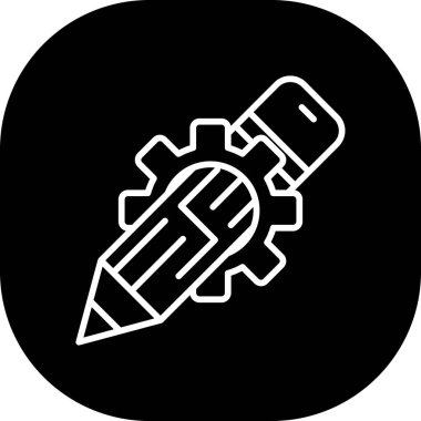 seo modern simgesinin vektör illüstrasyonu