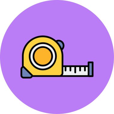 Tek bir simge tasarım elemanının vektör çizimi