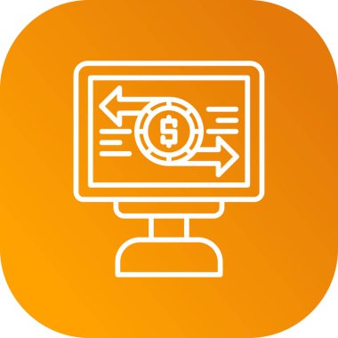 seo modern simgesinin vektör illüstrasyonu