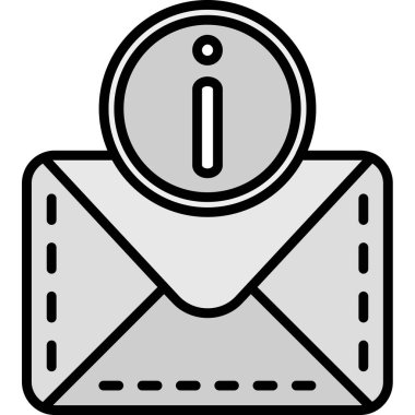 e-posta zarfı simgesi - taslak biçimi