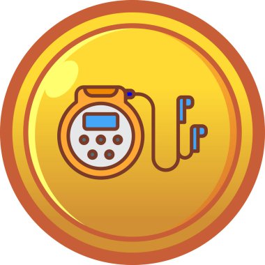 Alarm saat simgesi modayla izole edilmiş arkaplan