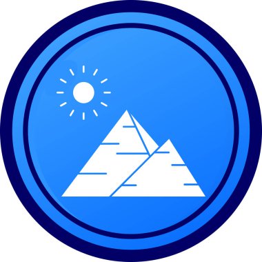 Pusula. Web simgesi basit illüstrasyon