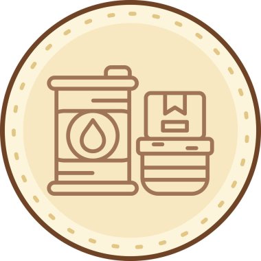 Gıda simgesinin vektör illüstrasyonu