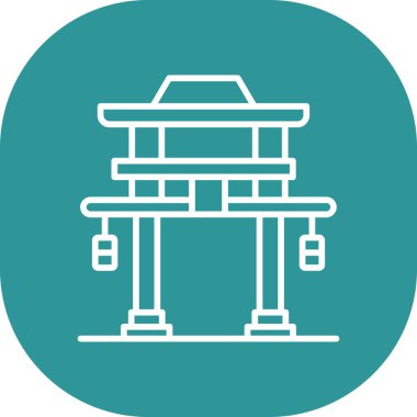 sütun simgesi çizimi