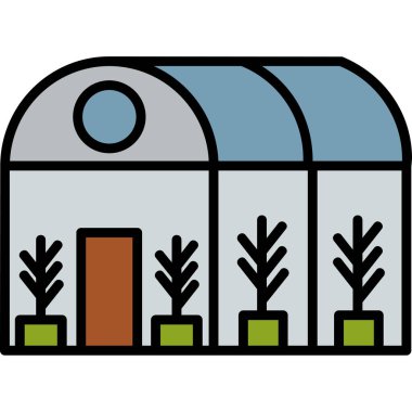 Sera. Web simgesi basit illüstrasyon