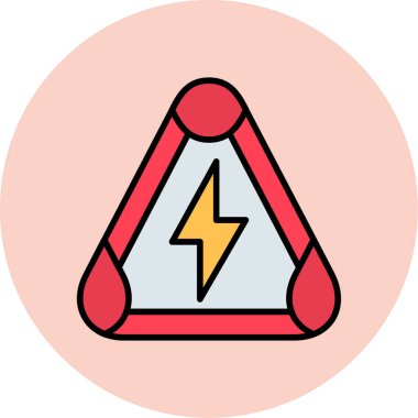 Enerji simgesinin vektör illüstrasyonu