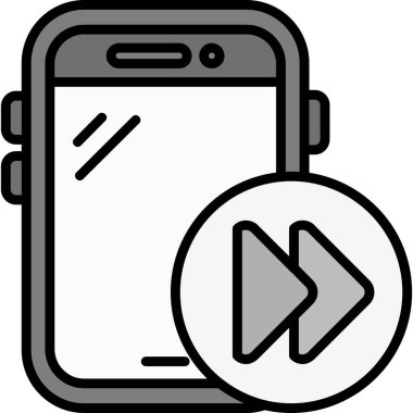 Smartphone Simgesi, vektör illüstrasyonu