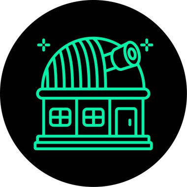 Eşsiz gerçek ev vektör çizgisi simgesi