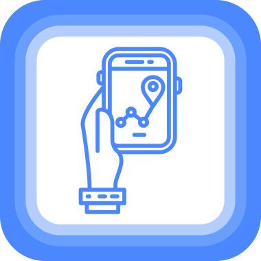 cep telefonu ikonu vektör illüstrasyonu