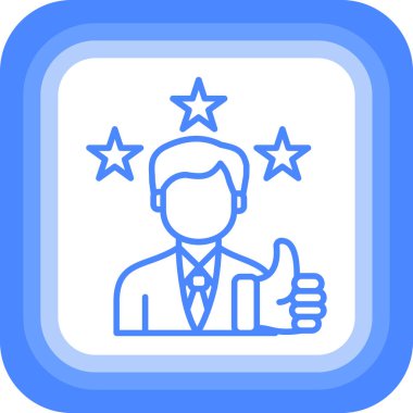 Yıldız. Web simgesi basit illüstrasyon