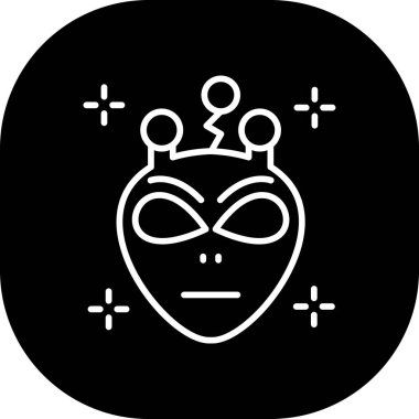 Kişisel ve ticari kullanım için vektör Cadılar Bayramı simgesi.