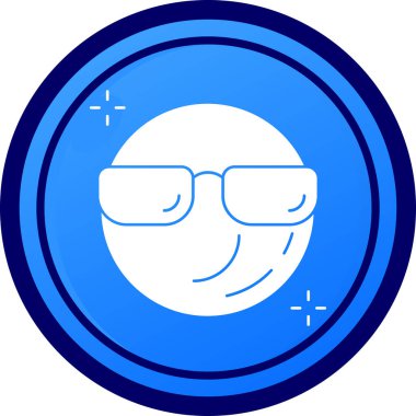 Göz. Web simgesi basit illüstrasyon