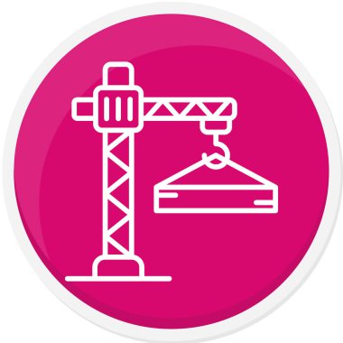 Modern simgenin vektör illüstrasyonu