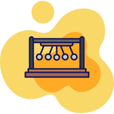 Modern bir bilgisayarın vektör illüstrasyonu