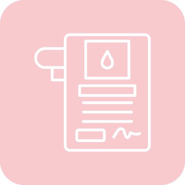 Yağ. Web simgesi vektör illüstrasyonu