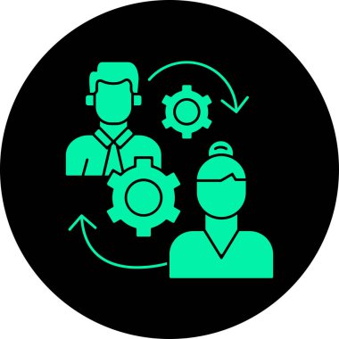 seo modern simgesinin vektör illüstrasyonu