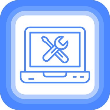 Onarım servis simgesi tam biçiminde