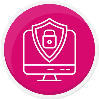 Modern simgenin vektör illüstrasyonu