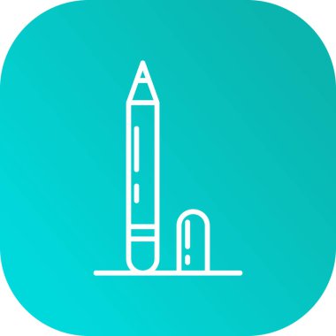 kalem simgesi vektör illüstrasyonu