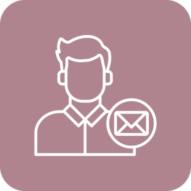 posta vektör satırı simgesi