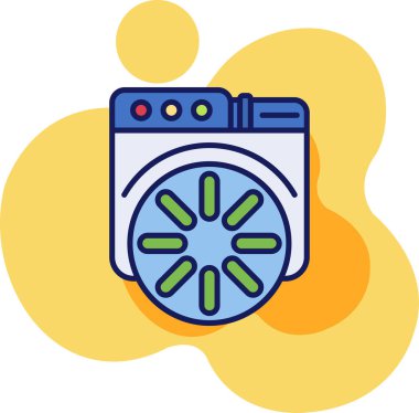 Klima. Web simgesi basit illüstrasyon