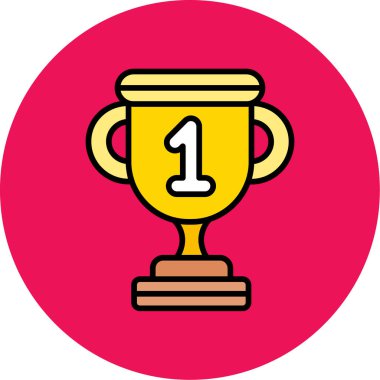 Bardak. Web simgesi basit illüstrasyon