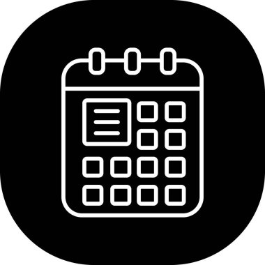 Cep telefonu simgesi, vektör illüstrasyonu