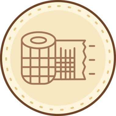 Bir sikkevektör illüstrasyon