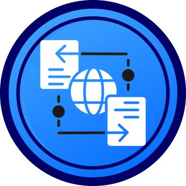 seo modern simgesinin vektör illüstrasyonu