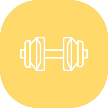 dambıl simgesinin vektör çizimi